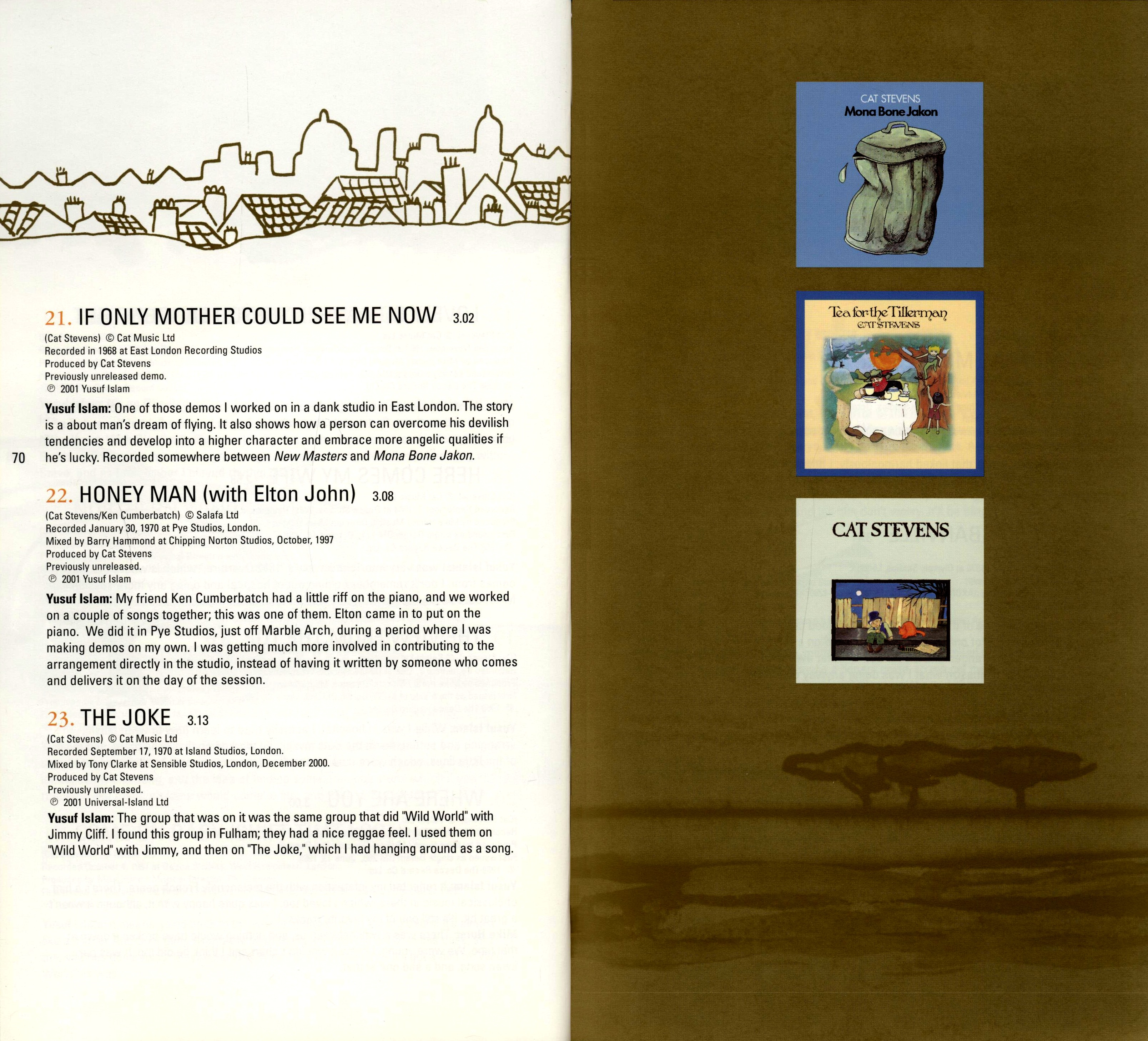 Cat Stevens  The Boxset : Booklet37